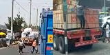 Callao: Delincuentes roban camiones y tráilers en pleno movimiento