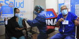 COVID-19: Realizan vacunación de la cuarta dosis al personal de primera línea del Hospital Sabogal [FOTO]