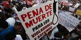 San Martín: Pobladores realizarán marcha para exigir al Ejecutivo pena de muerte a violadores de menores