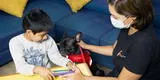 Niños con paladares fisurados reciben terapia asistida con mascotas