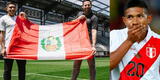 Edison Flores se reencuentra con Claudio Pizarro y posan con bandera de Perú en el estadio del DC United