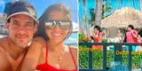 Óscar del Portal disfruta con su esposa Vanessa Químper en Punta Cana pese a ampay [VIDEO]