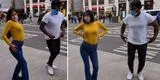 Peruana la rompe bailando cumbia durante su viaje a España y se roba el ‘show’ con singulares movimientos