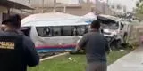 Chosica: choque entre dos custer y un camión que transportaba gases deja más de 10 heridos y un fallecido [VIDEO]