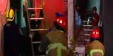 Cercado de Lima: Mujer cae en extrañas circunstancias del tercer piso de un hostal [VIDEO]