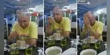 Extranjero prueba leche de tigre por primera vez en un huarique peruano y tiene inesperada reacción