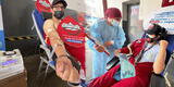 La Victoria: Bomberos dan el ejemplo y donan sangre para pacientes del Hospital Guillermo Almenara [VIDEO]