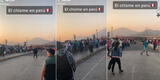 "El chisme en Perú": Joven capta peculiar escena en el Puente Acho y su reacción se vuelve viral en TikTok