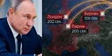 TV rusa simula EN VIVO un ataque nuclear en Europa: "Un desierto radiactivo”