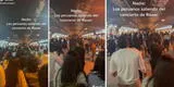 “Los peruanos saliendo del concierto de Rauw Alejandro”: graba singular escena y es viral en TikTok