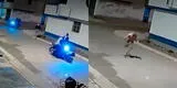 SMP: hombre logra huir de sicarios que lo perseguían en moto [VIDEO]