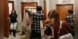 Infiel cubre con manta a su novia para que la otra se escape y video genera reacciones