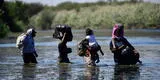 Mujer embarazada de 23 años muere ahogada al intentar cruzar el río Bravo hacia Estado Unidos