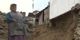 “Mi corazón empezó a sacudirse”: Adulta mayor que se asustó durante temblor de 5.5 solicita ayuda para reparar su vivienda en SJL [VIDEO]