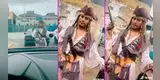 “¡Johnny Depp-ueblo!”: conductor es interceptado por 'Jack Sparrow' en el Callao y videos es viral