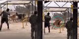Rímac: Captan a militares usando a perro callejero para ser atacado por un pastor alemán [VIDEO]