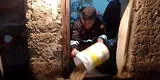 Huancayo: anciana que trabaja como ambulante pierde mercadería en inundación de su casa