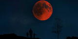 Eclipse lunar: Cuándo, dónde y a qué hora ver la luna roja desde Perú