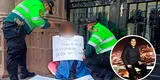 Cusco: madre se encadena en rejas de Palacio de Justicia exigiendo vean el caso de su hija abusada