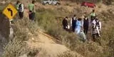 Arequipa: Peperas habrían abandonado el cuerpo de un hombre sin vida en la carretera [VIDEO]