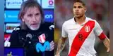 Ricardo Gareca se sincera y revela por qué no convocó a Paolo Guerrero: "No queremos interferir en su salud"