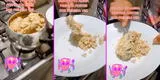 “La intención vale”: prepara arroz con leche por primera vez y resultado es viral en TikTok [VIDEO]