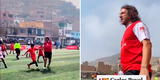 Carles Puyol es captado jugando una pichanguita en San Juan de Lurigancho
