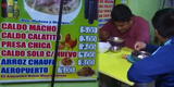 Peruano causa furor por su ingenio al vender caldo de gallina a 3 soles: "Caldo calatito, caldo macho”