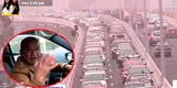 Óvalo Monitor: conductores molestos por tráfico en nuevo bypass [VIDEO]
