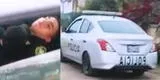 VES: captan a policías durmiendo en patrullero y vecinos se indignan por falta de vigilancia [VIDEO]