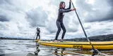 Paddle surf: el deporte acuático  que gana seguidores en el país