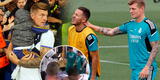 Eden Hazard trató de embriagar al hijo de Toni Kroos en los festejos: mira la rauda reacción del alemán