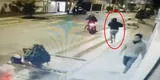 Surco: jóvenes son asaltados por raqueteros en moto
