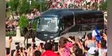 Real Madrid llega a España y ovación de hinchas celebran la decimocuarta Orejona [VIDEO]
