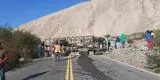 Arequipa: 45 heridos y un fallecido dejó despiste de camión que llevaba obreros