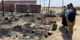 Lambayeque: tres familias lo pierden todo tras incendio por explosión de gas [VIDEO]