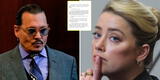 Johnny Depp y sus emotivas palabras tras ganar juicio a Amber Heard