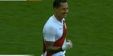 ¡Gol de Perú! Gianluca Lapadula convirtió el 1-0 en favor de la 'Bicolor' tras error del portero Oliver Sail en el amistoso