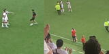 “¡Lapadula, gracias!” Hincha se metió a la cancha a abrazarlo tras gol a Nueva Zelanda [VIDEO]