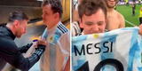 Lionel Messi enamora en redes sociales al tener noble gesto con hincha: le regaló su camiseta