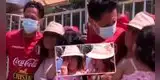 Gianluca Lapadula tiene noble gesto con niña y hace llorar a su mamá: “Qué emoción, le dijo ‘bambina’”