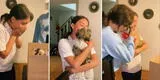 Le regalan un cachorrito por su cumpleaños y tiene conmovedora reacción