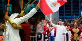 ¡Qatar es blanquirrojo! Cataríes se abrazan con 'incas' y flamean banderas de Perú en el banderazo [VIDEO]