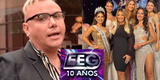 Carlos Cacho en desacuerdo con realizar final de Miss Perú en 'EEG': "¿En qué cabeza cabe?"
