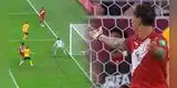 Gianluca Lapadula se molesta con Edison Flores porque no le dio pase para el gol de la clasificación