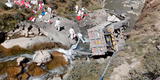 Río Chillón: reportan caída de camión cargado de zinc en zona de Cullhuay, en Canta