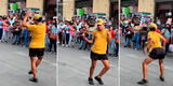 Peruano se anima a bailar en pleno Centro de Lima, pero saca los ‘pasos prohibidos’ y se roba el ‘show’