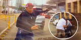 Chofer atropella a ladrón que asaltó a adulto mayor y transeúntes lo agarran a golpes [VIDEO]