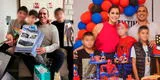 Rafael Fernández se conmueve con sorpresa de hijos de Karla Tarazona por Día del Padre: "Los quiero"