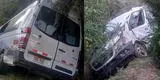 Cusco: volcadura de bus turístico deja a varios extranjeros heridos y chofer se da la fuga